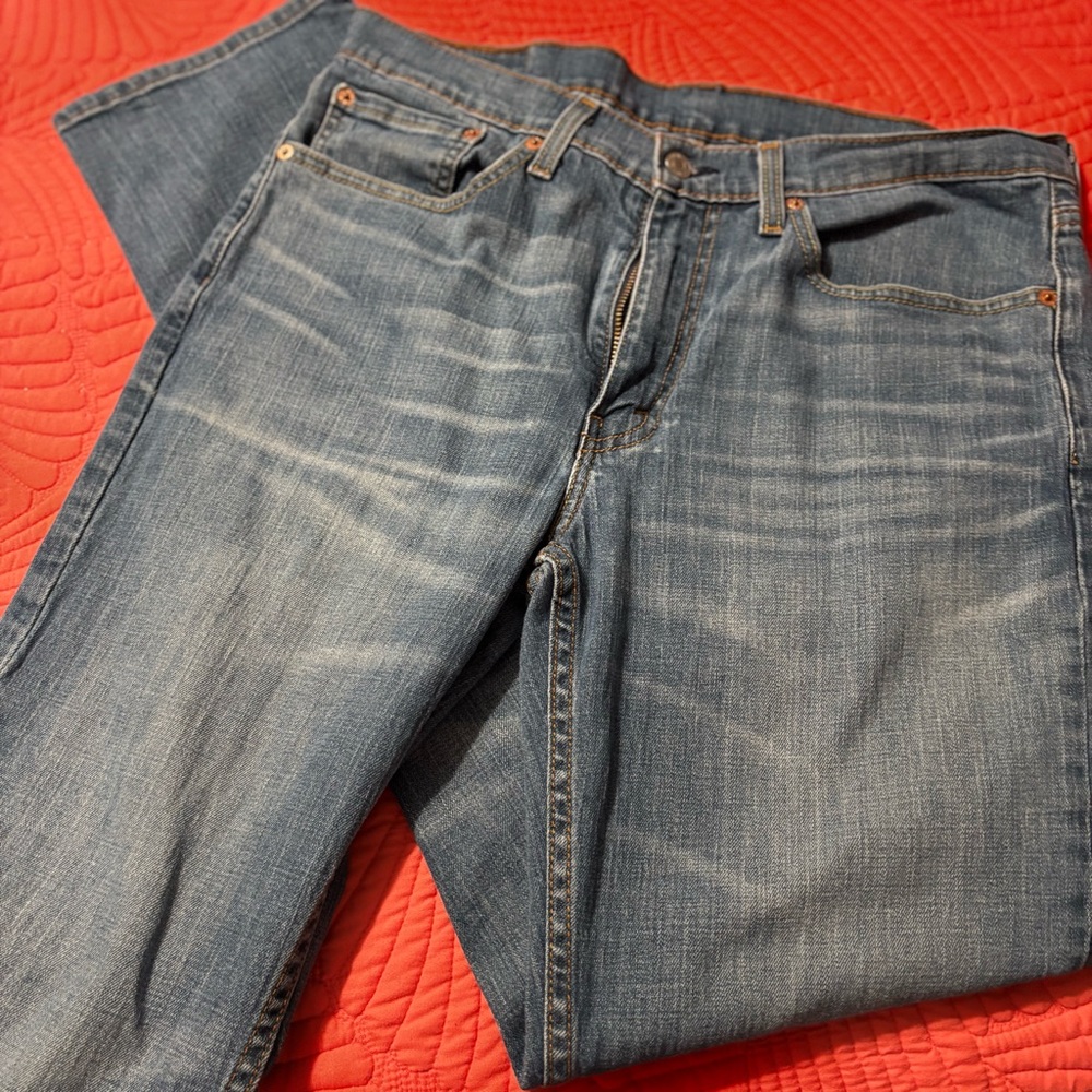 Levi's 514 Men's Straight Fit Blue Jeans